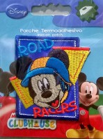 Parche Mickey bordado road
