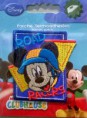 Parche Mickey bordado road